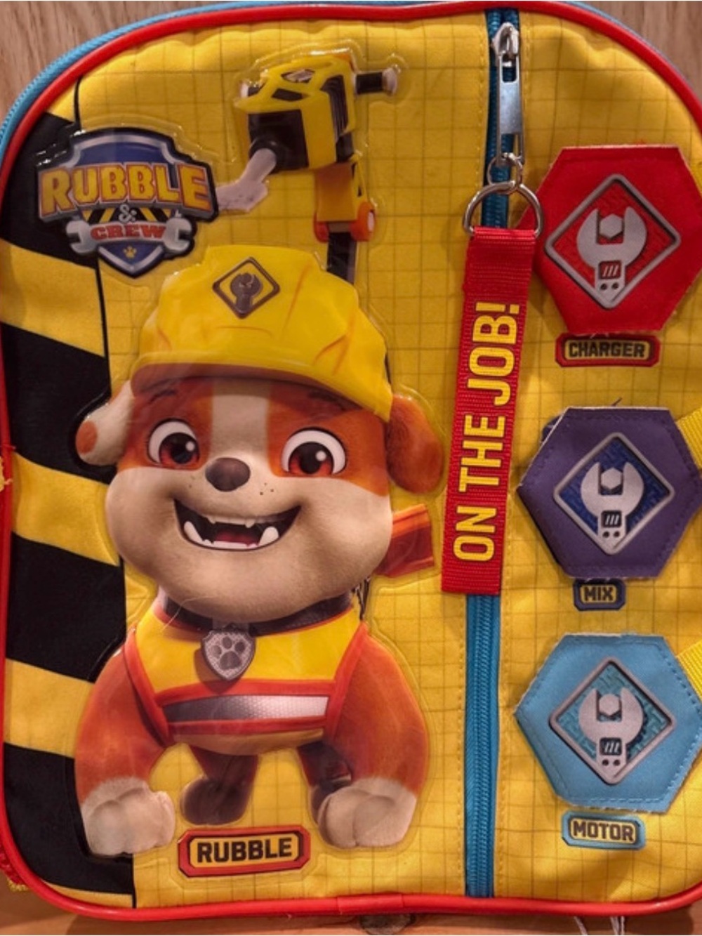 Paw Patrol Rubble and Crew Interactive Backpack - NWOT